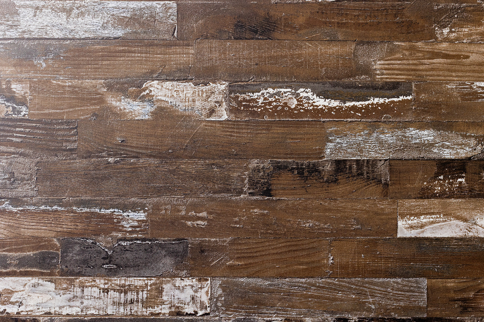 Décor bois vieilli pour plan de travail stratifié sur mesure Sofema